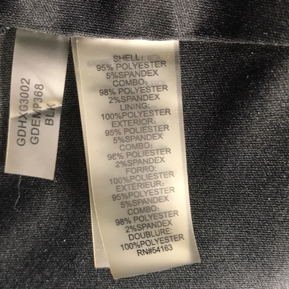 Guess dress, black with mesh cutouts size 12 - Picture 8 of 12